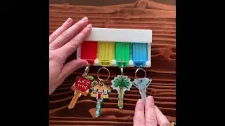 4 Key Tag Rack by Lucky Line