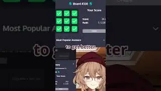 Former History Professor Plays GeogridGame #shorts #clioaite #vtuber #clioclips #vtuberclips