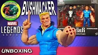 BUSHWACKER - Marvel Legends - UNBOXING - Hasbro - Action Figure - The Punisher War Journal