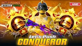 🔴BGMI live SUGU CONQUEROR TOP 100 PUSH
