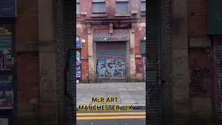 Street art in Manchester U.K