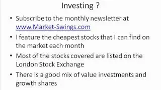 Value Investing in the UK