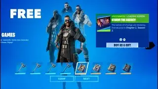 Storm the Agency FREE Items, Loading screen & Renegade Shadow Skin!