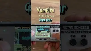 Vampire Master of Darkness: Sega Game Gear Gameplay 2025 on (Retro Genesis Port 3000)