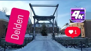 Delden Netherlands 🇳🇱 4k live walk Twickel ☃️❄️