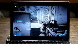 Battlefield 3 on MSI u270 with AMD E-350 HD 6310