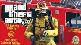 GTA 5 MOD POMPIERE! - LSRD #1