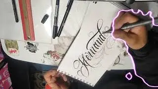 c&oacute;mo realizar lettering/@pellido /Hern&aacute;ndez/ZOCERMx