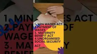 Complete Labour Law in 1 video || Maha Marathon for EPFO / APFC#epfo #labourlaw #apfc