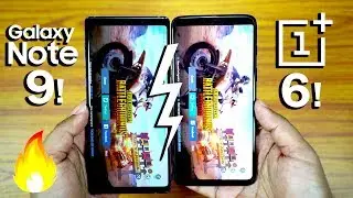 Galaxy NOTE 9 vs OnePlus 6 - SPEED TEST & RAM Management! (END SURPRISE🔥)