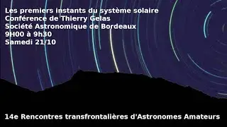 Les premiers instants du Syst&egrave;me solaire (FR)