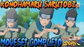 Naruto Storm 4: Konohamaru Sarutobi Moveset Completo