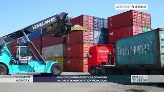 ITALY TO COOPERATE WITH CA COUNTRIES IN CARGO TRANSPORTATION PROMOTION