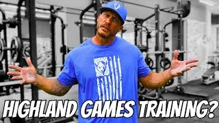Highland Games Training: Throwing Rocks & Flipping Trees