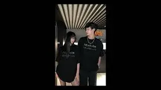 黑色設計感燙鑽短袖T恤