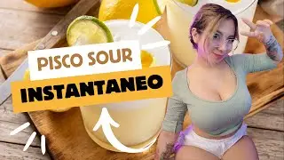 Probando el Pisco Sour que se prepara SOLO en segundos 😱🥂