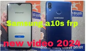 #Samsung a10s frp bypass google account new video 2024