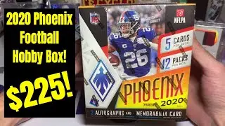 $225 2020 Phoenix Football Hobby Box Opening | Two Autographs & One Memorabilia Card!
