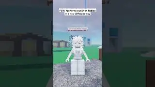 This new way is kinda dangerous #roblox #robloxfunny #robloxmemes #funny #thechosenone #shorts