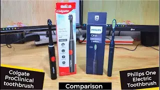 Philips One VS Colgate ProClinical Electric Toothbrush || detail comparison and review.