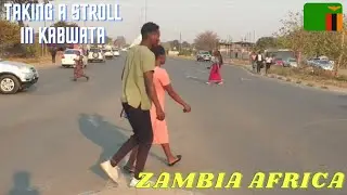 Taking a Stroll Around KABWATA in ZAMBIA, AFRICA 🇿🇲🇿🇲 #walkthrough #walking #town #zambia #africa