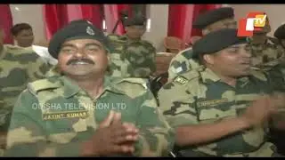 WC 2019- BSF Jawans Celebrate Rohit Sharma's Century
