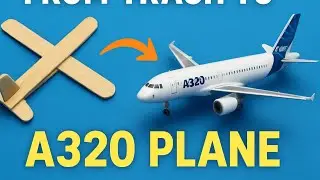 Tutorial: Making plane models from scratch (popsicle sticks)