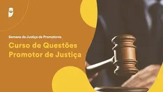 Semana Promotor de Justi&ccedil;a: Curso de Quest&otilde;es - Legisla&ccedil;&atilde;o Penal Especial - Prof. Alex Fadel