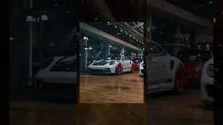Photographing Porsches in a supercar dealership #photography #carphotography #photoediting #shorts