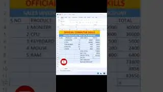 sales invoice bill with GST & discount #advance#excel #computer#excel tips #exceltutorial#exceltrick