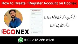 How To  Create / Register  Econex Company Account | Jabar Official