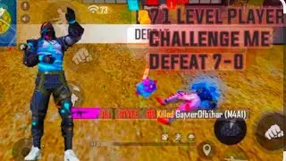 70 Level Player Challenge 1v1 custom Room || marwadi gaming Shotgun Power 🎮#viral #youtube #video 