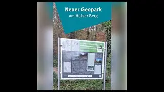 Geopfad im H&uuml;lser Bruch mit Radroute und Wanderweg