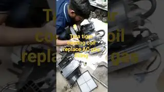 Tata Tiago AC Cooling Coil Repair & Replacement Tata Tiago AC Cooling Coil Replacement #automobile