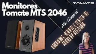 N&Atilde;O COMPRE OS NOVOS MONITORES DE &Aacute;UDIO TOMATE MTS 2046 ANTES DE VER ESTE V&Iacute;DEO!
