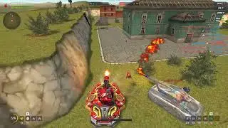 Vulcan Explosive Bands enters CTF Gameplay in Tanki Online