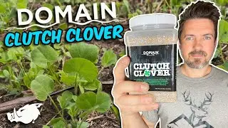 NEW Domain Outdoor🍀Clutch Clover Food Plot🍀 with Elbow Grease 💦 and Black Boar Disc Harrow 🐗🚜