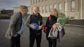 Rafhjól, rafbíll og rafstrætó fara í hraðakeppni!