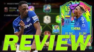 mejor que thiago silva? YERRI MINA 95 FOF SUMMER STARS OBJETIVOS  REVIEW FIFA 21