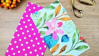 Brilliant Idea 😍 How to make a Practical Card Holder and Wallet for Beginners in the Simplest Way?