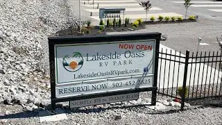 Lakeside Oasis RV Park on beautiful Lake Cumberland in Kentucky, summer of 2025