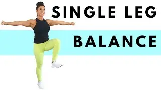 SINGLE LEG BALANCE EXERCISES (How to Improve Balancing on One Leg)