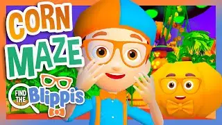 Find the Blippis of the Corn Maze! | Blippi Plays Roblox 🎃 HALLOWEEN SPECIAL! 🎃