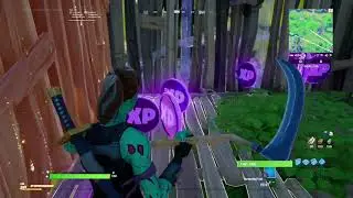 Fortnite - All 2 Purple XP Coins Locations! Week 8, Purple Power Punch Card! Chapter 2 Season 4!