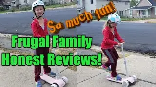 Mini Boss Kick Scooter||Frugal Family Value Product Reviews! Toys Activity Outdoors Playtime