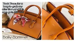 Bally Sommet | Alternative Herm&egrave;s Birkin or Celine Tie Knot Tote | Bag Reveal