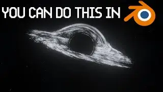 How to make a Black Hole In Blender
