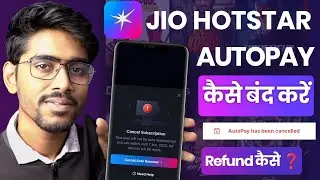 Jio hotstar auto pay delete kaise kare | Jio hotstar autopay kaise band kare jio hotstar autopay off