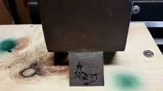 Making a magnet display stand.