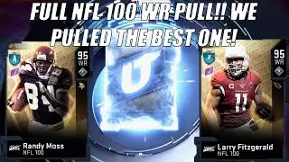 FULL NFL 100 WR PULL! WE PULLED THE BEST ONE! Madden 20 Pack Opening